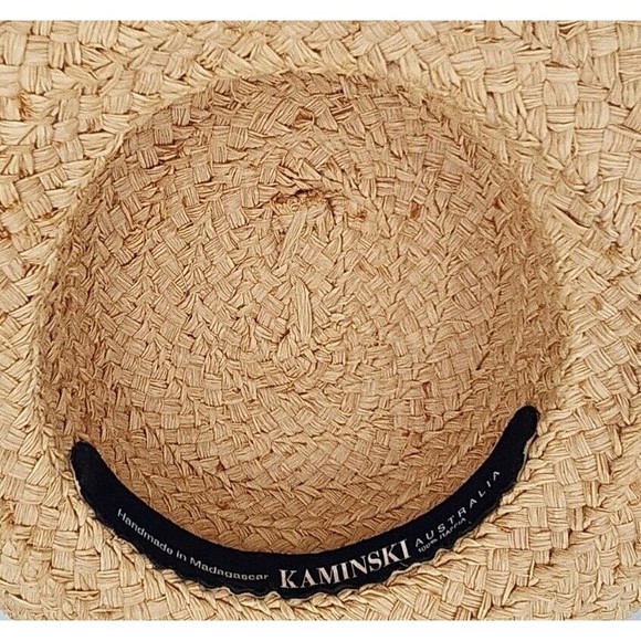 Kaminski - Australia 100% Raffia Woven Hand Made Women\'s Hat